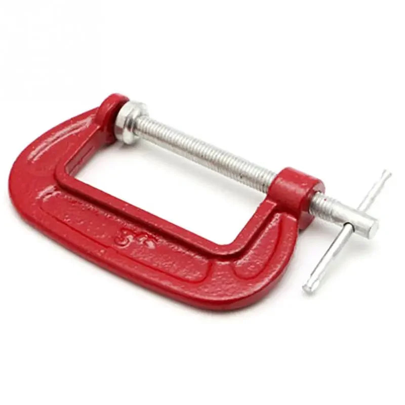 Heavy-Duty G-Clamp – 1-3 Inch Metal C-Clamp for Woodworking & Handyman Use