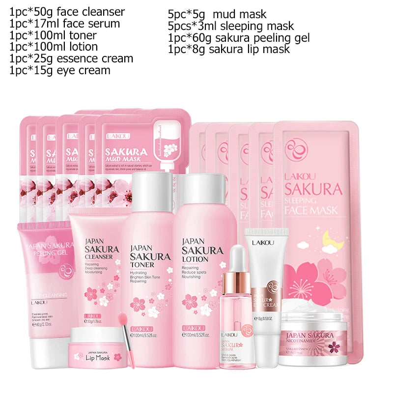 Korean Face Serum Care Set