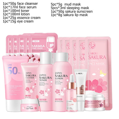 Korean Face Serum Care Set