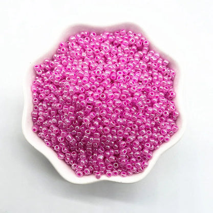 Czech Glass Seed Beads – 15g Lot for DIY Jewelry Making